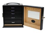 WINDROSE Merino Jewelry Box Black WINDROSE Merino Jewelry Box Black
