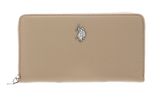 U.S. POLO ASSN. Jones Zip Around Wallet Beige U.S. POLO ASSN. Jones Zip Around Wallet Beige