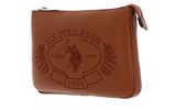U.S. POLO ASSN. Hailey Flat Crossbody Bag S Tan