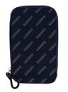 LACOSTE Chantaco Seasonal Vertical Phone Clutch Eclipse Blanc Noir