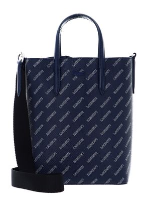 LACOSTE Chantaco Seasonal Top Handle Bag Eclipse Blanc Noir