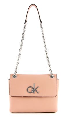 Calvin Klein Re-Lock Convertible Crossbody Dusty Rose