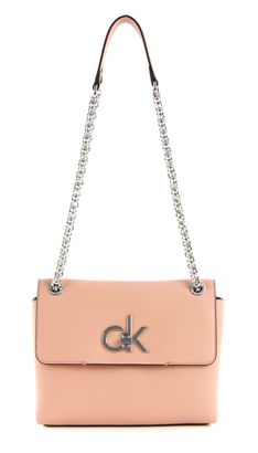 Calvin Klein Re-Lock Convertible Crossbody Dusty Rose