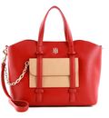 TOMMY HILFIGER TH Seasonal Satchel Arizona Red TOMMY HILFIGER TH Seasonal Satchel Arizona Red