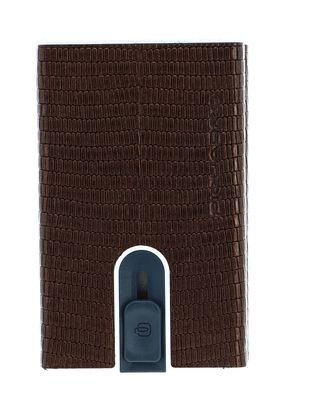 PIQUADRO Sophia Compact Wallet Slider RFID Bronzo Lizard Metal