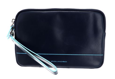 PIQUADRO Blue Square Men´s Wrist Clutch Bag Blu Notte