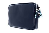 PIQUADRO Blue Square Men's Wrist Clutch Bag Blu Notte