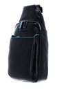 PIQUADRO Blue Square Mono Sling Bag Nero PIQUADRO Blue Square Mono Sling Bag Nero