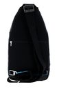 PIQUADRO Blue Square Mono Sling Bag Nero PIQUADRO Blue Square Mono Sling Bag Nero
