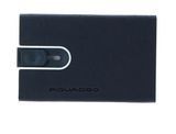 PIQUADRO Black Square Credit Card Case Slider RFID Blu Oceano PIQUADRO Black Square Credit Card Case Slider RFID Blu Oceano