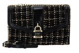 DKNY Ella Shoulder Bag with Flap L Blk / Gold DKNY Ella Shoulder Bag with Flap L Blk / Gold