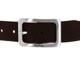 MUSTANG Woman´s Leather Belt 3.5 W105 Dark Brown