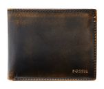 FOSSIL Wade Bifold With Flip ID Black