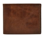 FOSSIL Beck Bifold With Flip ID Cognac