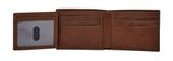 FOSSIL Beck Bifold With Flip ID Cognac