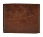 FOSSIL Beck Bifold With Flip ID Cognac