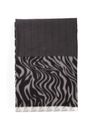 s.Oliver Scarf Grey Placed Print s.Oliver Scarf Grey Placed Print