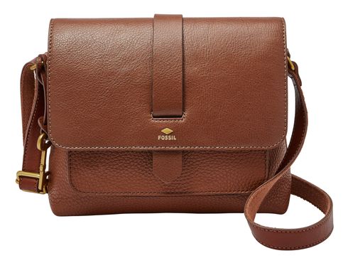 FOSSIL Kinley Small Crossbody Bag Brown FOSSIL Kinley Small Crossbody Bag Brown