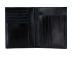 PIQUADRO Blue Square Vertical Men´s Wallet Nero