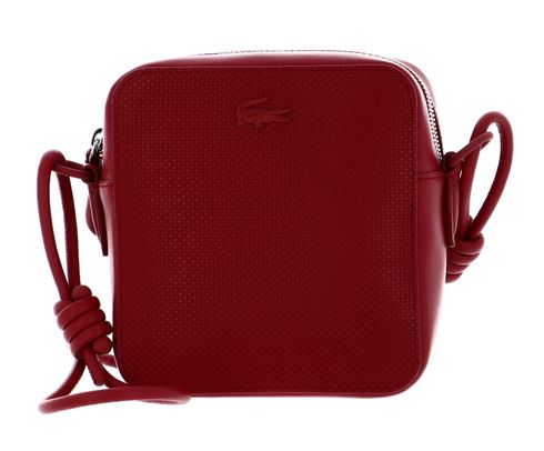 LACOSTE Chantaco Square Crossover Bag Alizarine