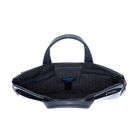 PIQUADRO Black Square Laptop Bag Blu Oceano