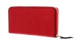 PIQUADRO Dafne Zip Around Wallet RFID Lampone