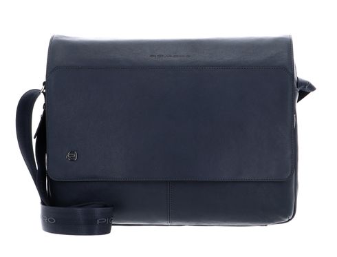 PIQUADRO Black Square Laptop Bag Blu Oceano