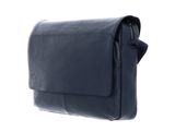 PIQUADRO Black Square Laptop Bag Blu Oceano