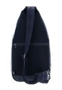 PIQUADRO Black Square Mono Sling Bag Blu Oceano PIQUADRO Black Square Mono Sling Bag Blu Oceano