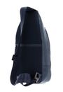 PIQUADRO Black Square Mono Sling Bag Blu Oceano PIQUADRO Black Square Mono Sling Bag Blu Oceano