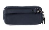 PIQUADRO Black Square Case With Wrist Strap Blu Oceano