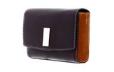 PIQUADRO Dafne Crossover Bag RFID Melanzana / Cuoio