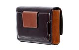 PIQUADRO Dafne Crossover Bag RFID Melanzana / Cuoio