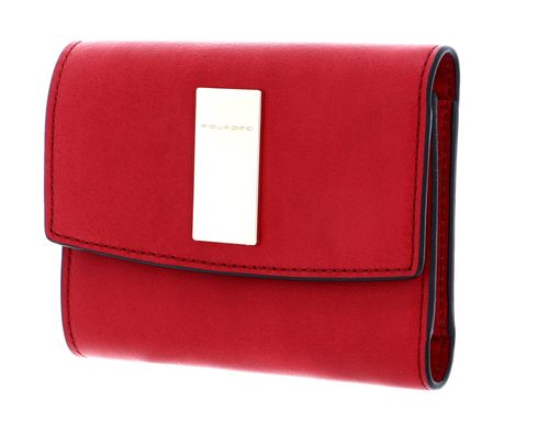 PIQUADRO Dafne Small Wallet RFID Lampone