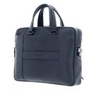 PIQUADRO Black Square Laptop Office Bag Blu Oceano PIQUADRO Black Square Laptop Office Bag Blu Oceano