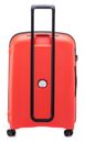 DELSEY PARIS Belmont Plus 4 Double Rolls Trolley 71 L Red DELSEY PARIS Belmont Plus 4 Double Rolls Trolley 71 L Red