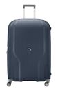 DELSEY PARIS Clavel Expandable 4 Double Rolls Trolley 83 Indigo Blue DELSEY PARIS Clavel Expandable 4 Double Rolls Trolley 83 Indigo Blue
