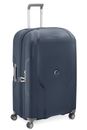 DELSEY PARIS Clavel Expandable 4 Double Rolls Trolley 83 Indigo Blue DELSEY PARIS Clavel Expandable 4 Double Rolls Trolley 83 Indigo Blue