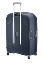 DELSEY PARIS Clavel Expandable 4 Double Rolls Trolley 83 Indigo Blue DELSEY PARIS Clavel Expandable 4 Double Rolls Trolley 83 Indigo Blue