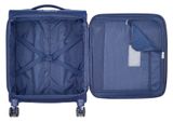DELSEY PARIS Brochant 2.0 4 Double Rolls Cabin Trolley Slim Line 55 Blue DELSEY PARIS Brochant 2.0 4 Double Rolls Cabin Trolley Slim Line 55 Blue