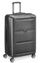 DELSEY PARIS Comete + 4 Double Rolls Trolley 77 Black DELSEY PARIS Comete + 4 Double Rolls Trolley 77 Black