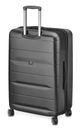 DELSEY PARIS Comete + 4 Double Rolls Trolley 77 Black DELSEY PARIS Comete + 4 Double Rolls Trolley 77 Black