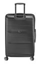 DELSEY PARIS Comete + 4 Double Rolls Trolley 77 Black DELSEY PARIS Comete + 4 Double Rolls Trolley 77 Black
