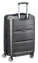 DELSEY PARIS Comete + 4 Double Rolls Trolley 67 Black