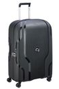 DELSEY PARIS Clavel Expandable 4 Double Rolls Trolley 76 Black