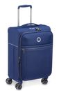 DELSEY PARIS Brochant 2.0 Expandable 4 Double Rolls Cabin Trolley 55 S Blue DELSEY PARIS Brochant 2.0 Expandable 4 Double Rolls Cabin Trolley 55 S Blue