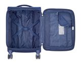 DELSEY PARIS Brochant 2.0 Expandable 4 Double Rolls Cabin Trolley 55 S Blue DELSEY PARIS Brochant 2.0 Expandable 4 Double Rolls Cabin Trolley 55 S Blue