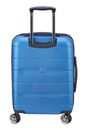 DELSEY PARIS Comete + 4 Double Rolls Cabin Trolley SL 55 Lightblue
