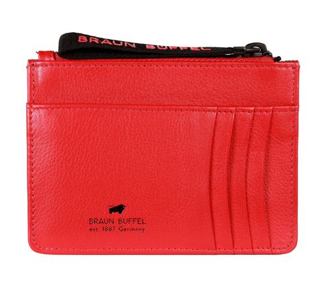 Braun Büffel Capri Mini Wallet 4CS Red