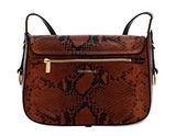 COCCINELLE Fauve Python Handbag Caramel